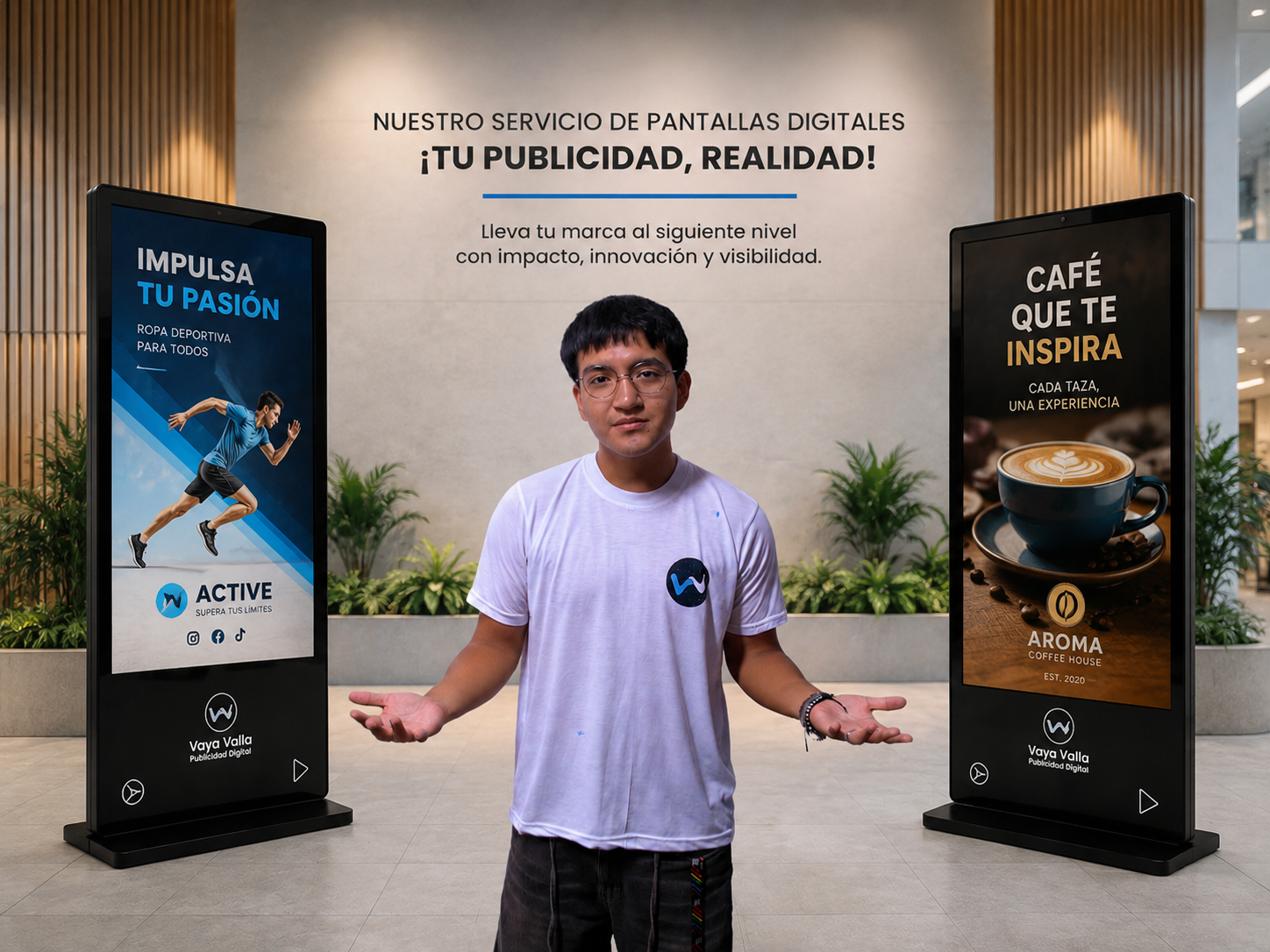 Servicio de publicidad exterior y pantallas digitales